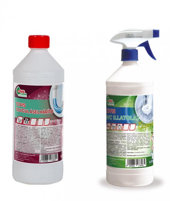 Civis Duguláselhárító & Toalett illatosító olaj csomag