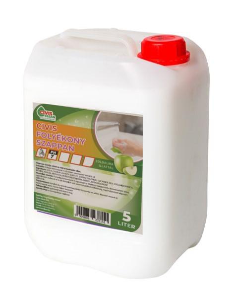 Civis Folyékony szappan 5l zöldalma illatt