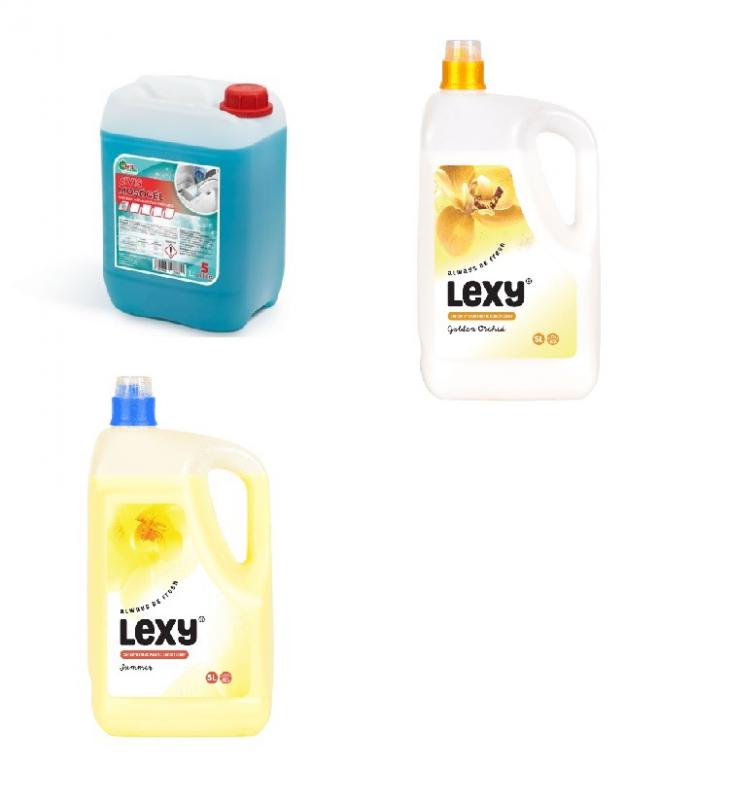 Civis mosógél  & Lexy öblitő csomag 5-5L többféle