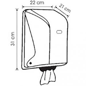 Tekercses Kéztörölő Adagoló OG1 rendszer