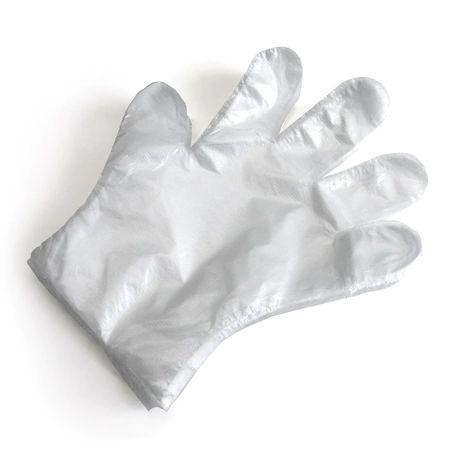 Fóliakesztyű, 100db/csomag