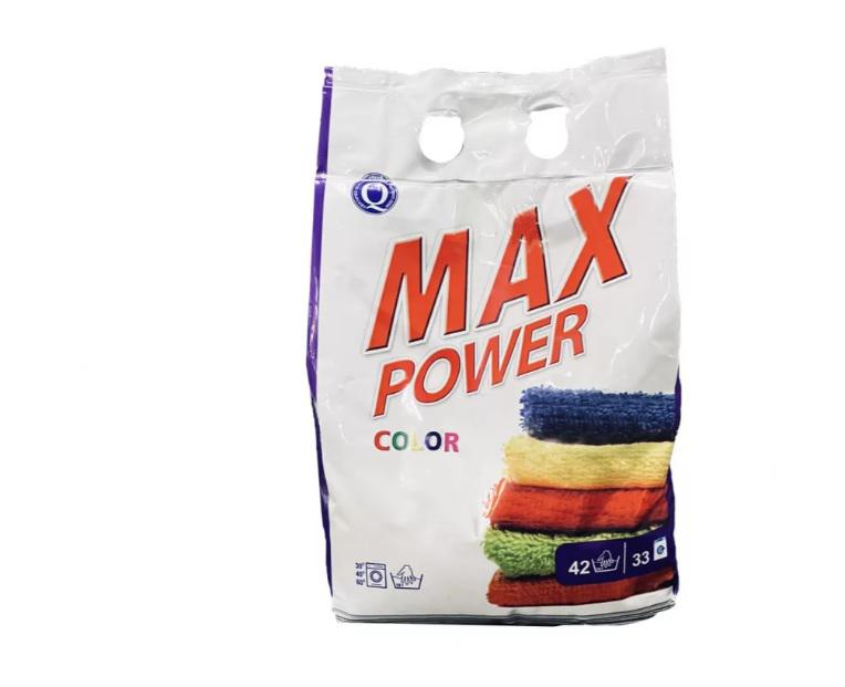 Max Power mosópor 3kg - Színes