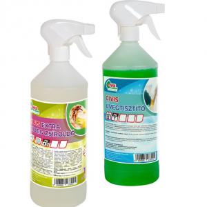 Civis Üvegtisztító & Extra hideg zsíroldó csomag