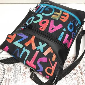 Fedélrészes 3in1 hátizsák univerzális táska ABC cordurával