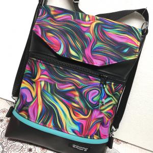 Fedélrészes 3in1 hátizsák univerzális táska fullcolors cordurával