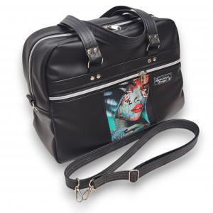 Fly Bag utazótáska kézipoggyász repülős méret 40x30x18 Vagány csajos