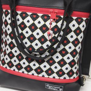 Póker 4in1 textilbőr-szövet hátizsák univerzális táska designer szövettel