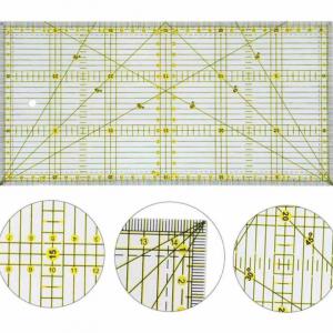 Professzionális Patchwork vonalzó, 15 x 30 cm