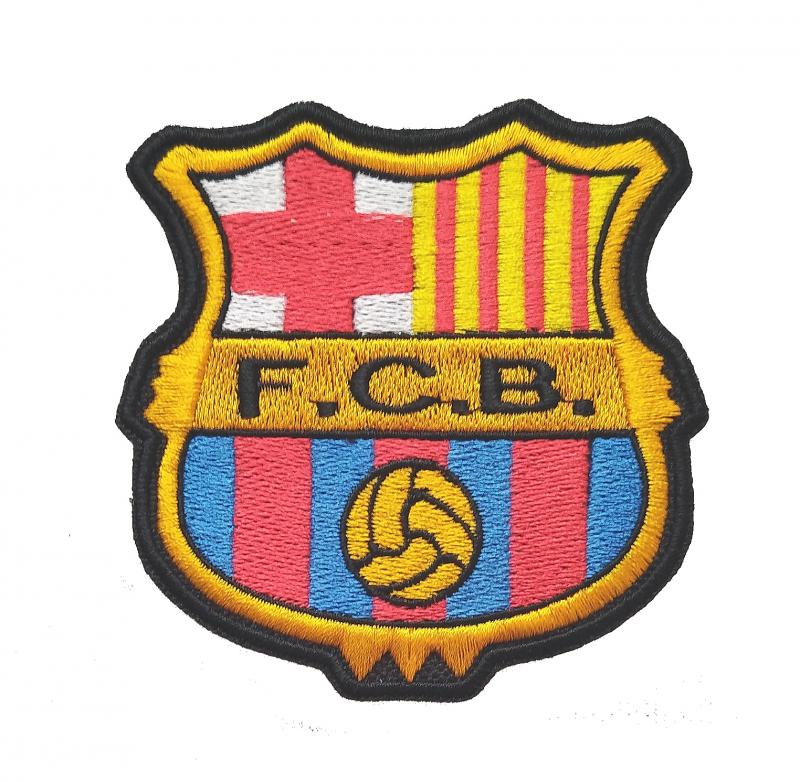 Fc Barcelona logo 8,5cm Vasalható varrható hímzett felvarró folt