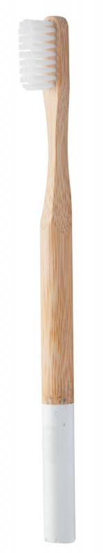 bambusz fogkefe fehér