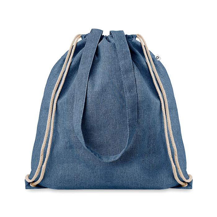 duo bevásárló táska és hátizsák egyben farmer kék