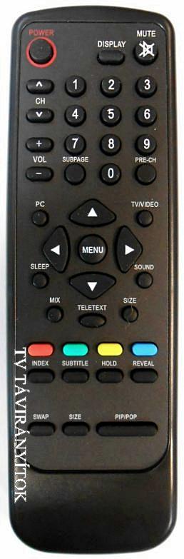 098TRABD2NT D AOC/THOMSON/TELEFUNKEN távirányító