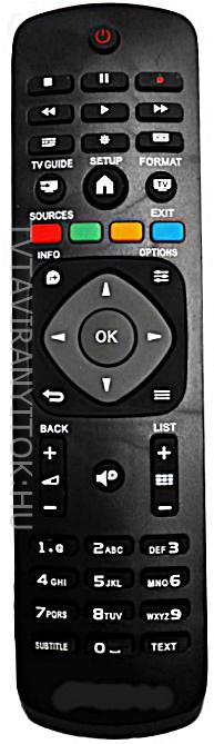 398GR8BD3N, PHILIPS TÁVIRÁNYÍTÓ,