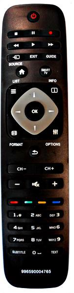 996590004765, 996590007728,  RC996590004765, RC996590007728,PHILIPS SMART TV. TÁVIRÁNYÍTÓ