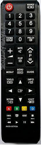 AA59-00743A, AA5900743A, AA59-00800A, AA5900800A TM1240SAMSUNG TÁVIRÁNYÍT