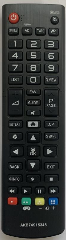 AKB74915346  LG TV/MONITOR UTÁNGYÁRTOTT TÁVIRÁNYÍTÓ