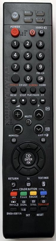 BN59-00611A, SAMSUNG TÁVIRÁNYÍTÓ
