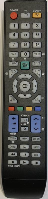 BN59-00937A  SAMSUNG LCD-TV TÁVIRÁNYÍTÓ