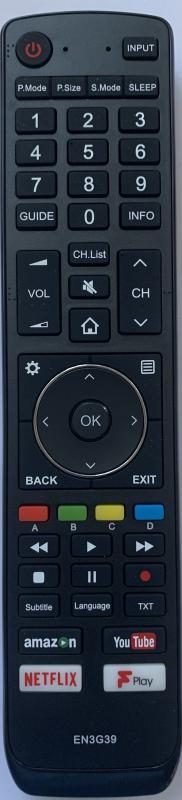 EN3G39 HISENSE TÁVIRÁNYÍTÓ