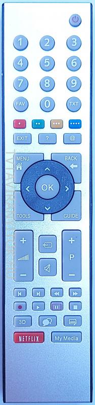 GRUNDIG TP7, TP187R TÁVIRÁNYÍTÓ SILVER