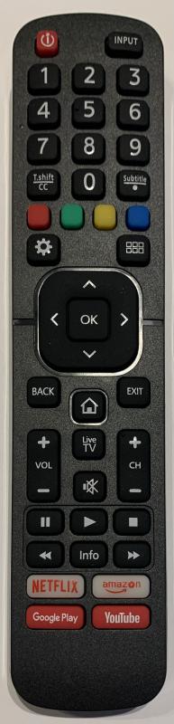 HISENSE UNIVERZÁLIS SMART TV TÁVIRÁNYÍTÓ