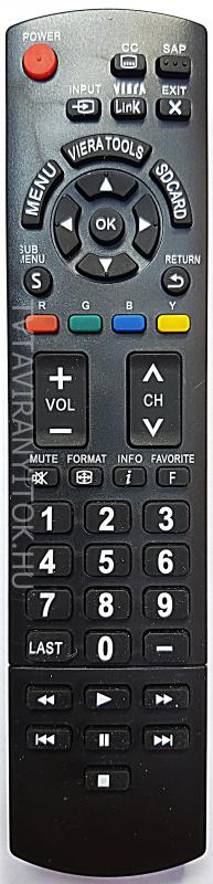N2QAYB000485 PANASONIC VIERA TÁVIRÁNYÍTÓ