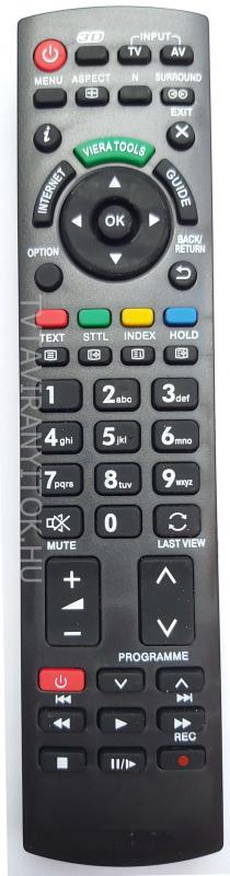 N2QAYB000753 UTÁNGYÁRTOTT PANASONIC TÁVIRÁNYÍTÓ