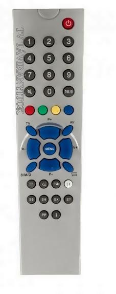 ORION TV TÁVIRÁNYÍTÓ TM3603