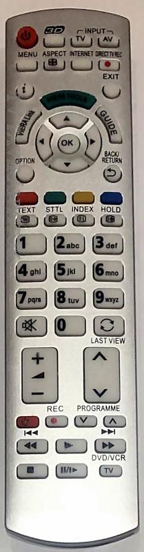 PANASONIC RM-D1170 TV TÁVIRÁNYÍTÓ 3D SMART