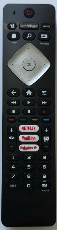 PHILIPS 398GR10BEPHN NETFLIX, YOUTUBE, RAKUTEN SMART TV TÁVIRÁNYÍTÓ