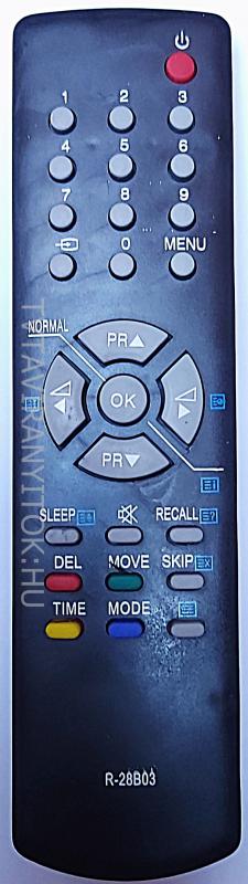 R-28B03, R28B03 DAEWOO TÁVIRÁNYÍTÓ