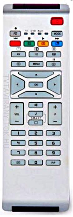 RC-1683701, RC1683701/01, RM-D631 PHILIPS TÁVIRÁNYÍTÓ