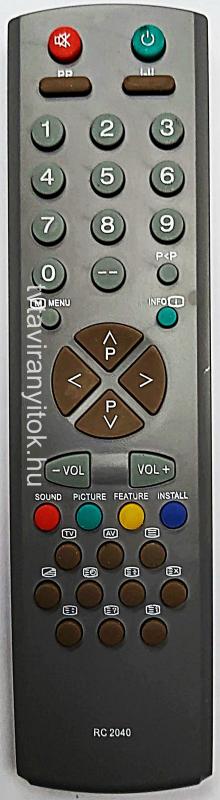 RC2040, RC-2040 ALBA TÁVIRÁNYÍTÓ