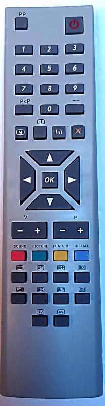 RC2440, RC 2440 VESTEL, ORION, FUNAI HELYETESÍTŐ TÁVIRÁNYÍTÓ