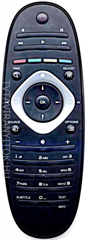 RC2813805, RC2813805/01PHILIPS TÁVIRÁNYÍTÓ UTÁNGYÁRTOTT