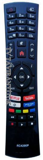 RC4390P VESTEL, HORIZON,TELEFUNKEN LED TV TÁVIRÁNYÍTÓ