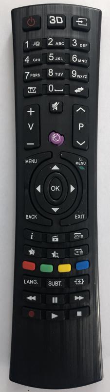RC4822 Utángyártott távirányító TECHNIKA/ VESTEL/HYUNDAI/NAVON 3D SMART TV-hez