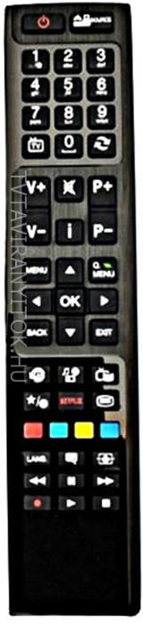 RC4848, RC-4848,  VESTEL, ORION, FINLUX, HITACHI, CELCUS, SHARP TÁVIRÁNYÍTÓ