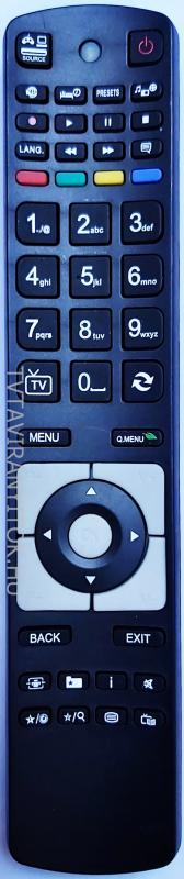 RC5110, RC-5112 FINLUX, SHARP, HITACHI, TECHNIKA, TELEFUNKEN, ORION, VESTEL TÁVIRÁNYÍTÓ