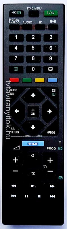 RM-ED054, RMED054, RM-ED062, RMT-TX SONY TÁVIRÁNYÍTÓ UTÁNGYÁRTOTT LCD/TFT TV SONY