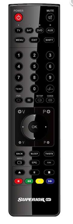 STRONG STR 40FZ4043N HELYETESÍTŐ TV TÁVIRÁNYÍTÓ