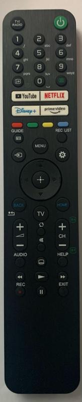 TÁVIRÁNYÍTÓ LCD TV-hez SONY  YouTube, Netflix, Disney, Prime Video