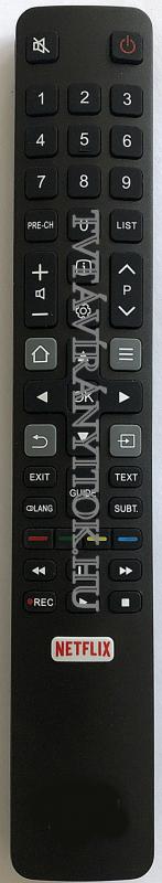 TCL távirányító az LCD TV-hez , TCL  (RC802N, RC3000), SMART, NETFLIX