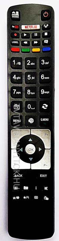 TECHNIKA, TELEFUNKEN, FINLUX, OK, HITACHI, NETLIX, YOUTUBE,  TÁVIRÁNYÍTÓ