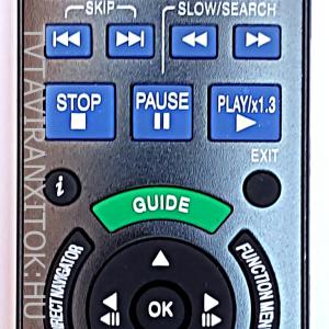 N2QAYB000125/124 UTÁNGYÁRTOTT PANASONIC HDD DVD TÁVIRÁNYÍTÓ