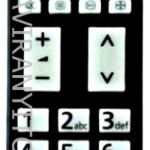 N2QAYB000715 UTÁNGYÁRTOTT PANASONIC TÁVIRÁNYÍTÓ