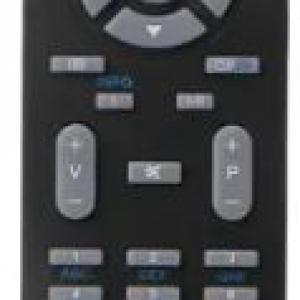 ORION LCD TV TÁVIRÁNYÍTÓ