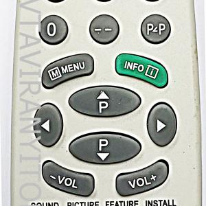 RC1040, FUNAI, ORION, VESTEL TÁVIRÁNYÍTÓ