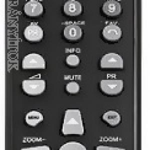 TÁVIRÁNYÍTÓ THOMSON / TCL LCD TV-HEZ RC3103D (RC3000E01 / RC3000E02 / RC2000E02 / IKEA UPPLEVA)