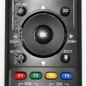 THOMSON 3D LED TV távirányító UCT-036